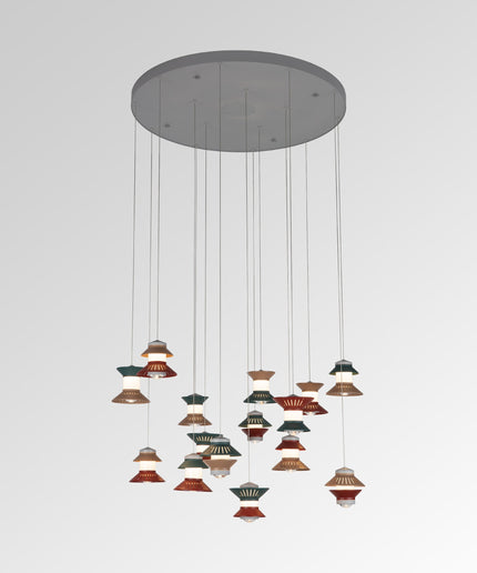 DRAYKE chandelier by Rodesigne