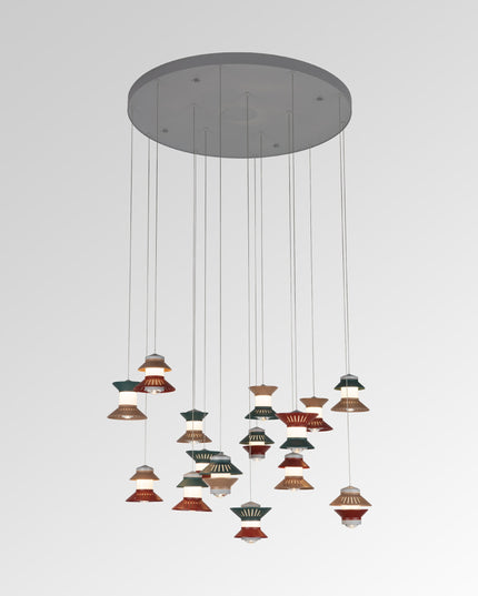 DRAYKE chandelier by Rodesigne