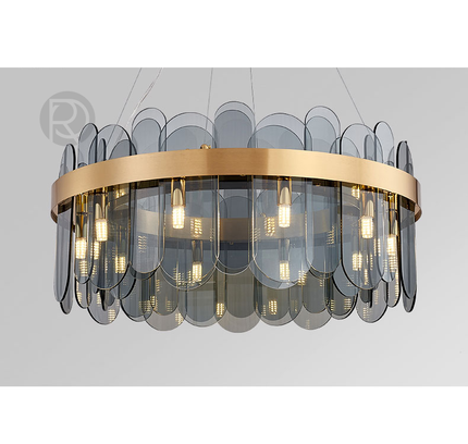 Designer chandelier WANAS by Rodesigne — glass designer chandelier, custom lighting by RODESIGNE