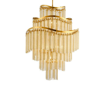 Chandelier BOLDGE by Rodesigne — brass designer chandelier, custom lighting by RODESIGNE