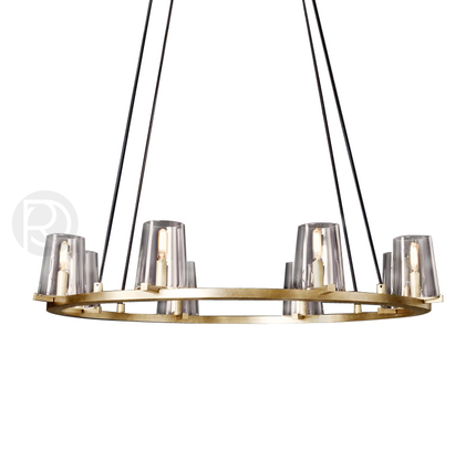 Designer chandelier PAUILLAC by Rodesigne — glass designer chandelier, custom lighting by RODESIGNE
