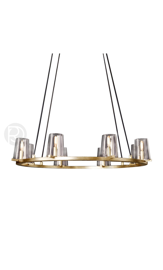 Designer chandelier PAUILLAC by Rodesigne