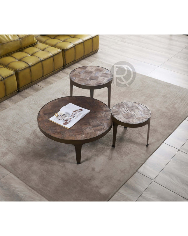 Set of coffee tables FUSTA by Rodesigne — designer piece by RODESIGNE