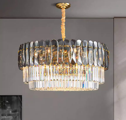 Chandelier ANDERSEN by Rodesigne — brass designer chandelier, custom lighting by RODESIGNE