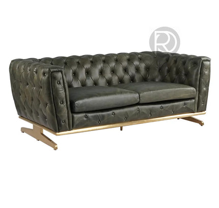 Sofa AFFARI by Rodesigne — brass designer sofa, custom furniture by RODESIGNE
