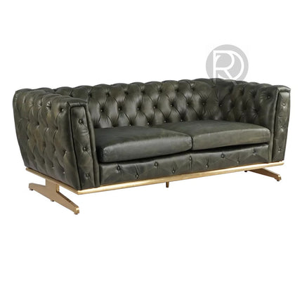 Sofa AFFARI by Rodesigne — brass designer sofa, custom furniture by RODESIGNE