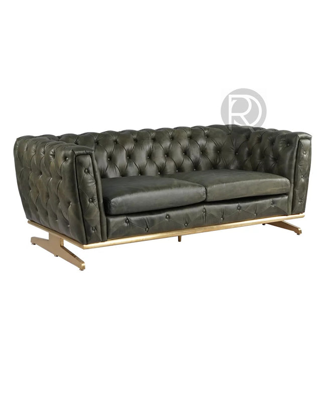 Sofa AFFARI by Rodesigne — brass designer sofa, custom furniture by RODESIGNE