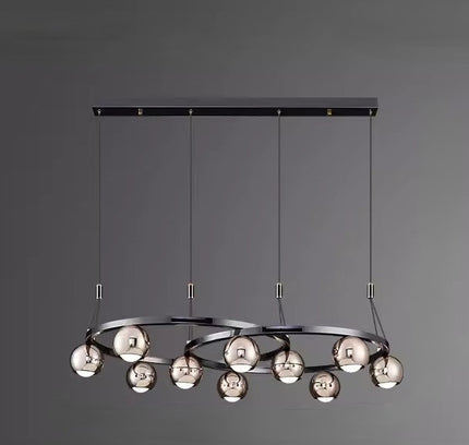 Chandelier SEMI by Rodesigne — designer chandelier, custom lighting by RODESIGNE