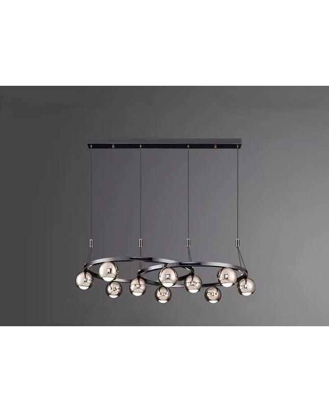 Chandelier SEMI by Rodesigne — designer chandelier, custom lighting by RODESIGNE