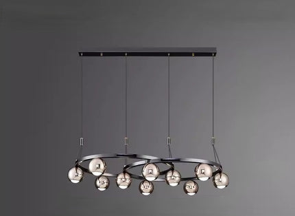Chandelier SEMI by Rodesigne — designer chandelier, custom lighting by RODESIGNE