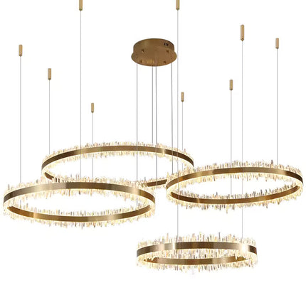 Chandelier COSTA by Rodesigne — brass designer chandelier, custom lighting by RODESIGNE