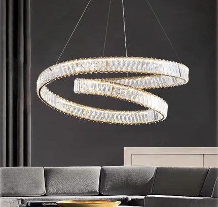 Chandelier MAESTRO by Rodesigne — glass designer chandelier, custom lighting by RODESIGNE
