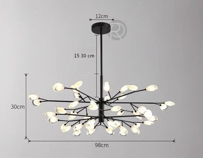 Chandelier BAUM by Rodesigne — designer chandelier, custom lighting by RODESIGNE