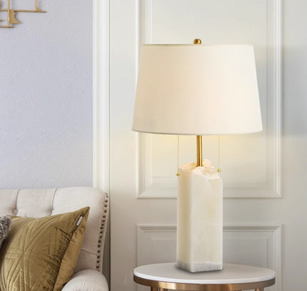 ALABASTER table lamp by Rodesigne — marble designer table lamp by RODESIGNE