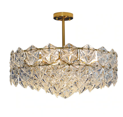 Chandelier LESK by Rodesigne — brass designer chandelier, custom lighting by RODESIGNE