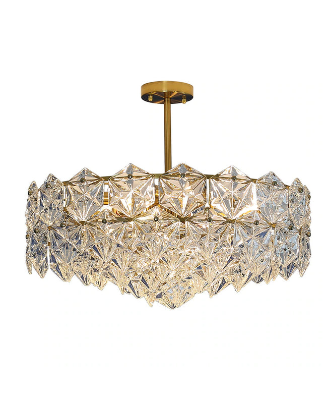 Chandelier LESK by Rodesigne — brass designer chandelier, custom lighting by RODESIGNE