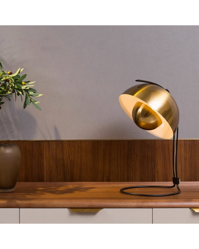 Table lamp PILARIN by Rodesigne — brass designer table lamp by RODESIGNE