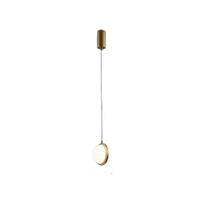 AZIN by Rodesigne pendant lamp — brass modern pendant light, custom designer lighting by RODESIGNE