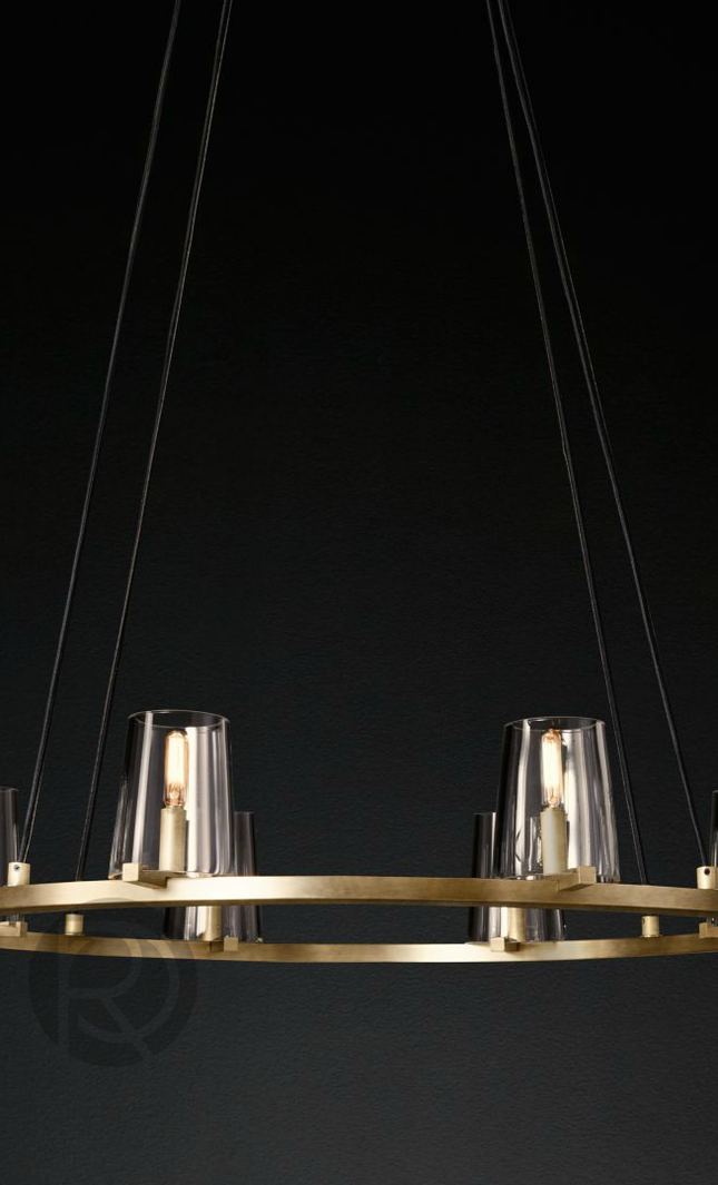 Designer chandelier PAUILLAC by Rodesigne