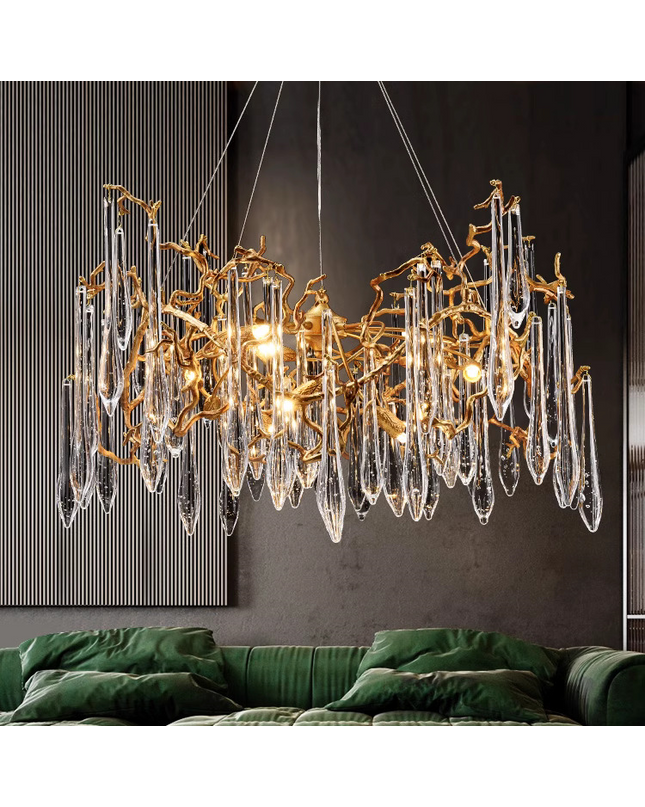 Chandelier BIJOUTER by Rodesigne — designer chandelier, custom lighting by RODESIGNE