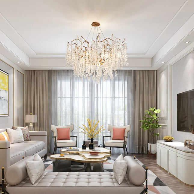 Fairy Chandelier by Rodesigne — glass designer chandelier, custom lighting by RODESIGNE