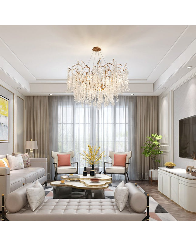 Fairy Chandelier by Rodesigne — glass designer chandelier, custom lighting by RODESIGNE