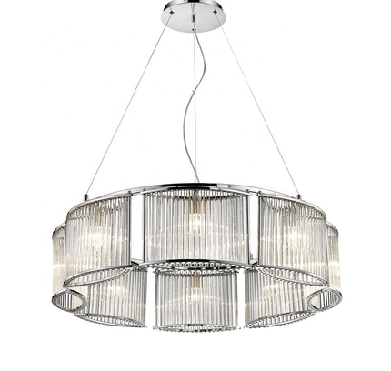 Chandelier STILIO by Rodesigne — glass designer chandelier, custom lighting by RODESIGNE