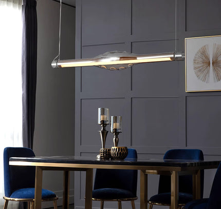 Chandelier KNOOP by Rodesigne — glass designer chandelier, custom lighting by RODESIGNE