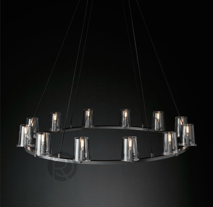 Designer chandelier PAUILLAC by Rodesigne