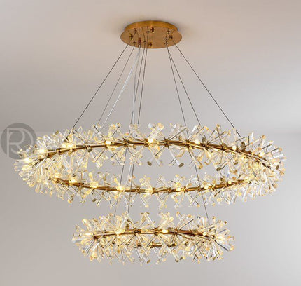 Chandelier MARIANNA by Rodesigne — glass designer chandelier, custom lighting by RODESIGNE
