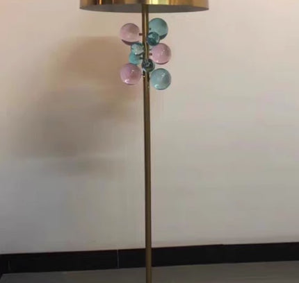 Floor lamp GLOBO by Rodesigne — brass designer floor lamp by RODESIGNE