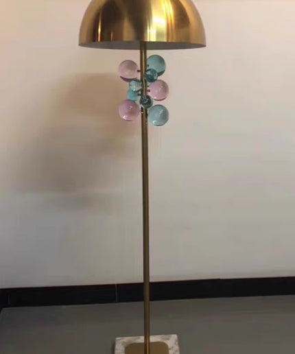 Floor lamp GLOBO by Rodesigne — brass designer floor lamp by RODESIGNE