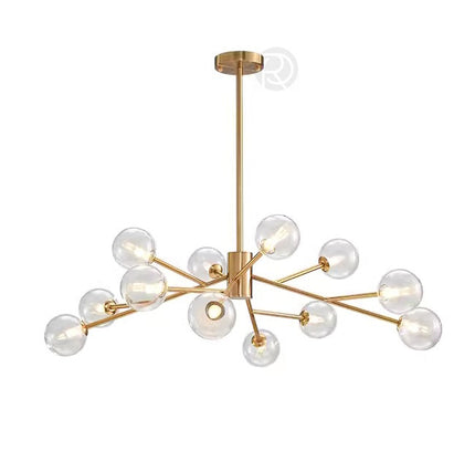 BOULE chandelier by Rodesigne — brass designer chandelier, custom lighting by RODESIGNE