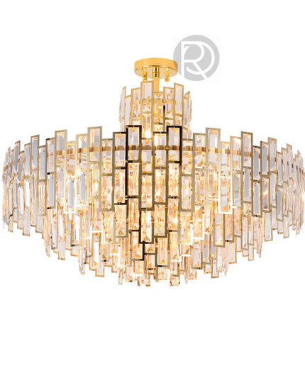 Chandelier ELDORADO by Rodesigne — brass designer chandelier, custom lighting by RODESIGNE