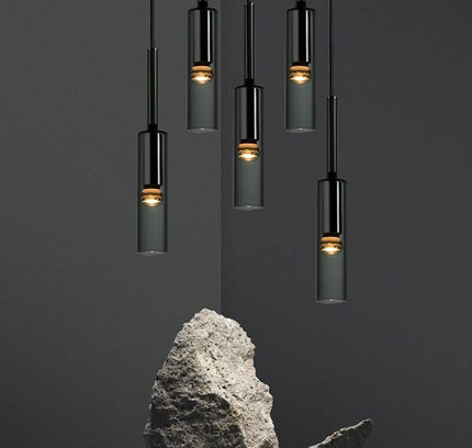 Pendant lamp STASERA by Rodesigne — glass modern pendant light, custom designer lighting by RODESIGNE