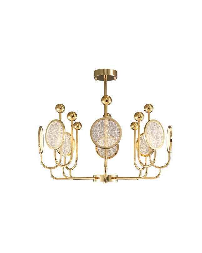 Chandelier ATLANT by Rodesigne — brass designer chandelier, custom lighting by RODESIGNE