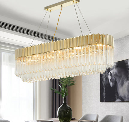 Chandelier BRITTA by Rodesigne — glass designer chandelier, custom lighting by RODESIGNE