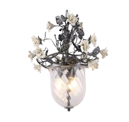 Chandelier REVA by Rodesigne — glass designer chandelier, custom lighting by RODESIGNE