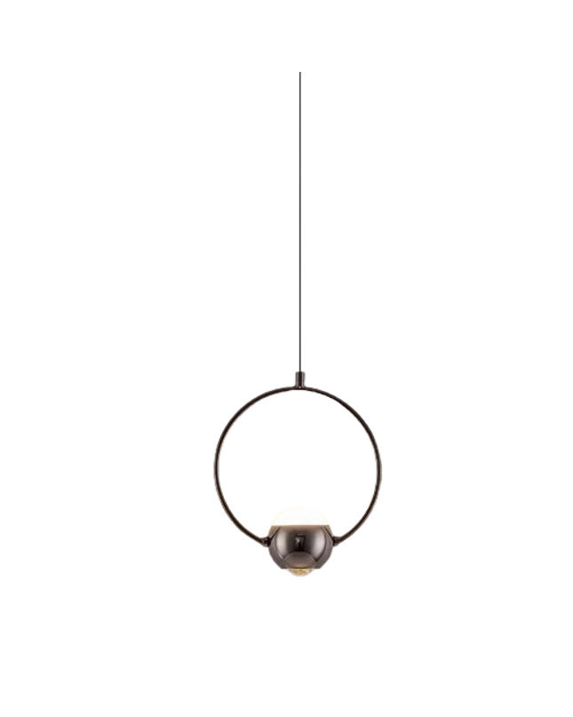 Pendant lamp SERPENTINA by Rodesigne — glass modern pendant light, custom designer lighting by RODESIGNE