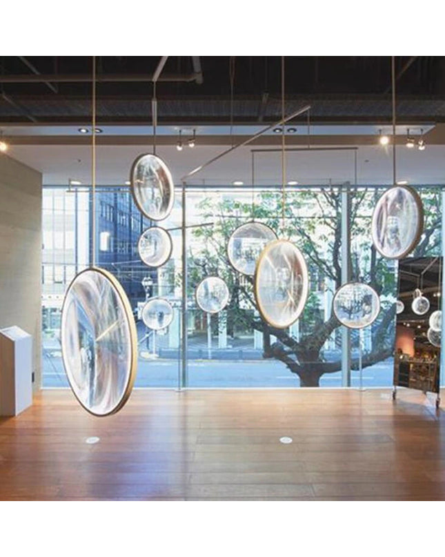 LUPPE by Rodesigne pendant lamp — glass modern pendant light, custom designer lighting by RODESIGNE