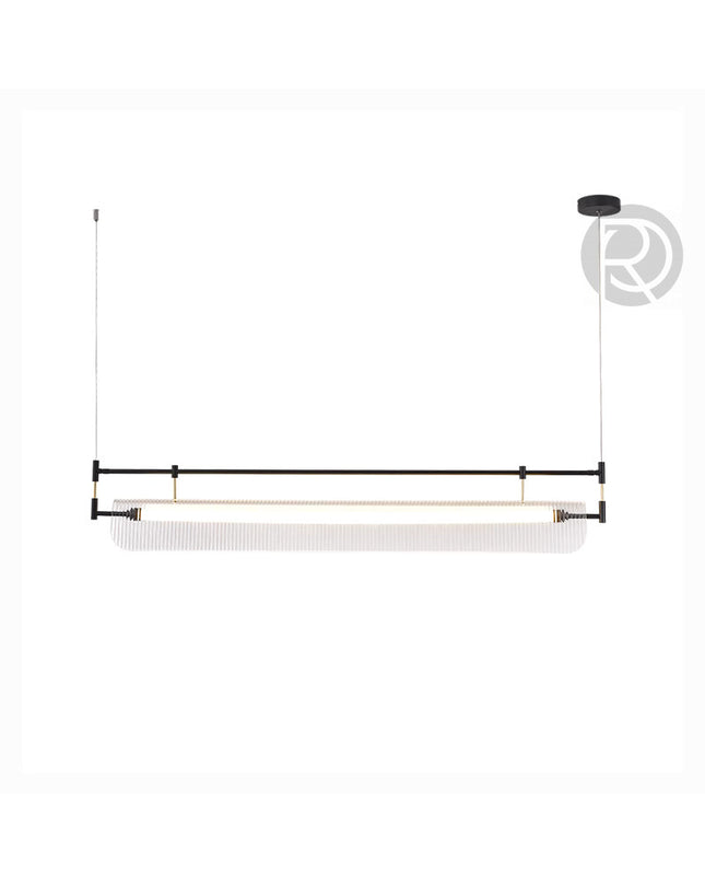 Hanging lamp DINARIO by Rodesigne — glass modern pendant light, custom designer lighting by RODESIGNE