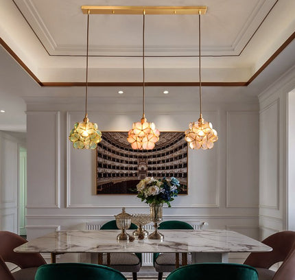 Hanging lamp SUM by Rodesigne — brass modern pendant light, custom designer lighting by RODESIGNE