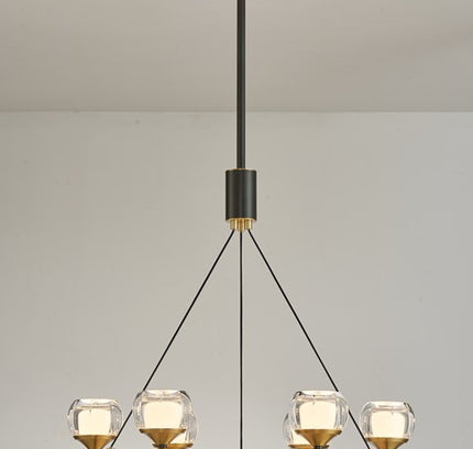 Chandelier DEMETRO UP by Rodesigne — designer chandelier, custom lighting by RODESIGNE