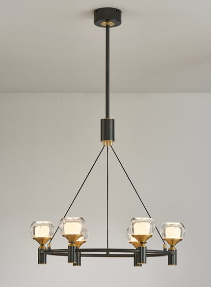 Chandelier DEMETRO UP by Rodesigne — designer chandelier, custom lighting by RODESIGNE