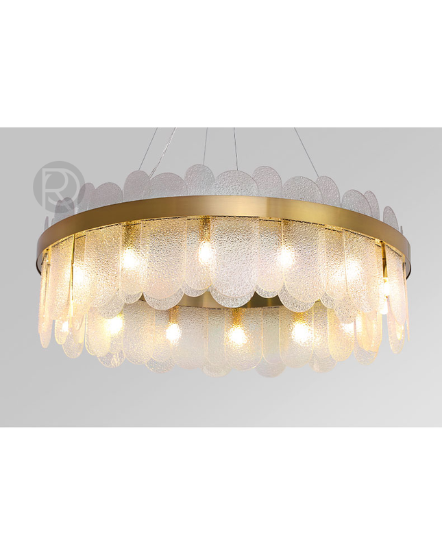 Designer chandelier WANAS by Rodesigne — glass designer chandelier, custom lighting by RODESIGNE