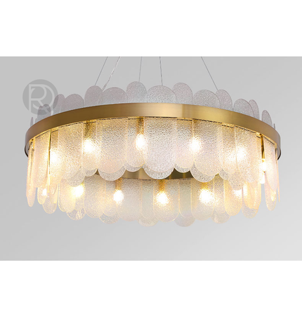 Designer chandelier WANAS by Rodesigne — glass designer chandelier, custom lighting by RODESIGNE