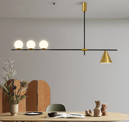 Chandelier Zenon by Rodesigne — brass designer chandelier, custom lighting by RODESIGNE