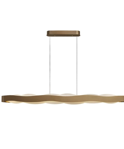 Chandelier PERSONALITY BAND by Rodesigne — brass designer chandelier, custom lighting by RODESIGNE