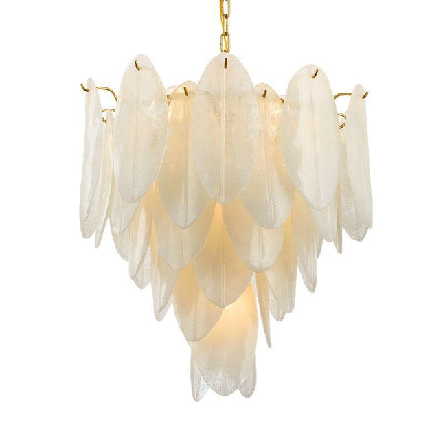 Chandelier Stiri by Rodesigne — glass designer chandelier, custom lighting by RODESIGNE
