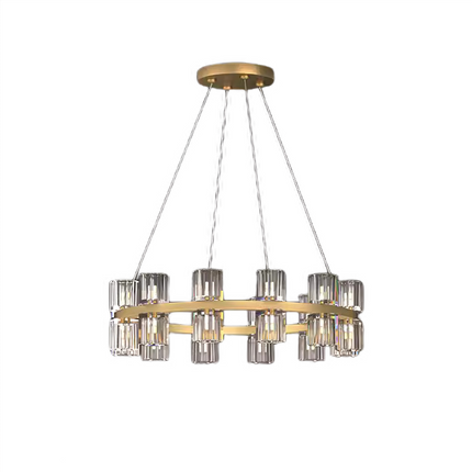 Chandelier TASSE by Rodesigne — brass designer chandelier, custom lighting by RODESIGNE